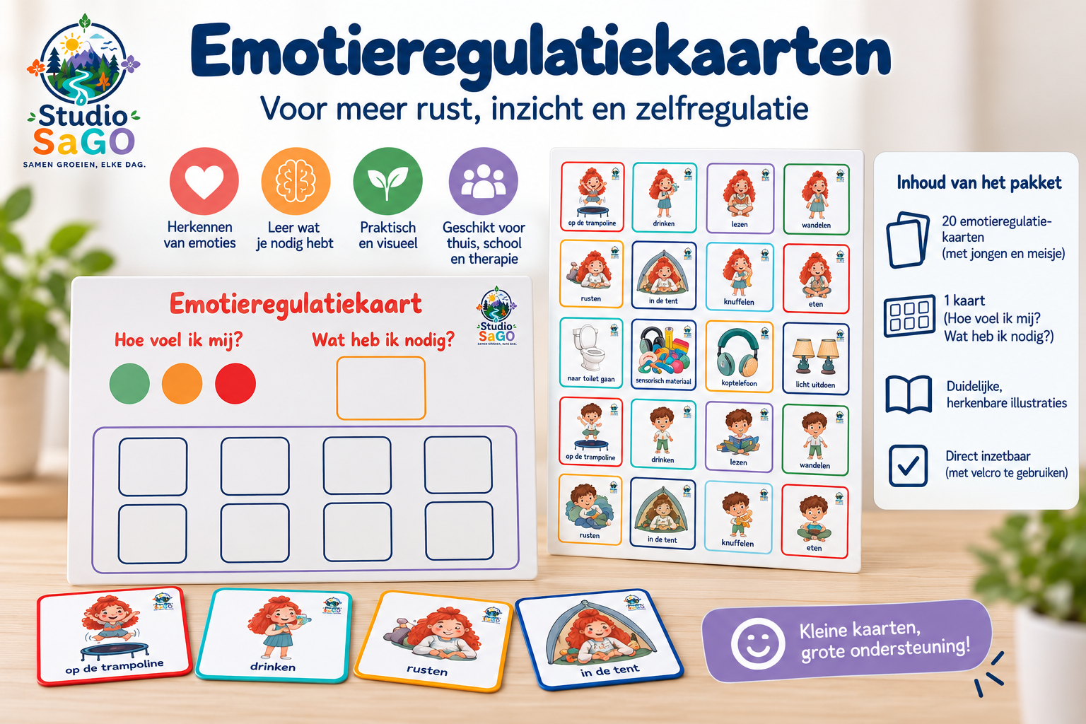 Voorblad van Emotieregulatiekaarten